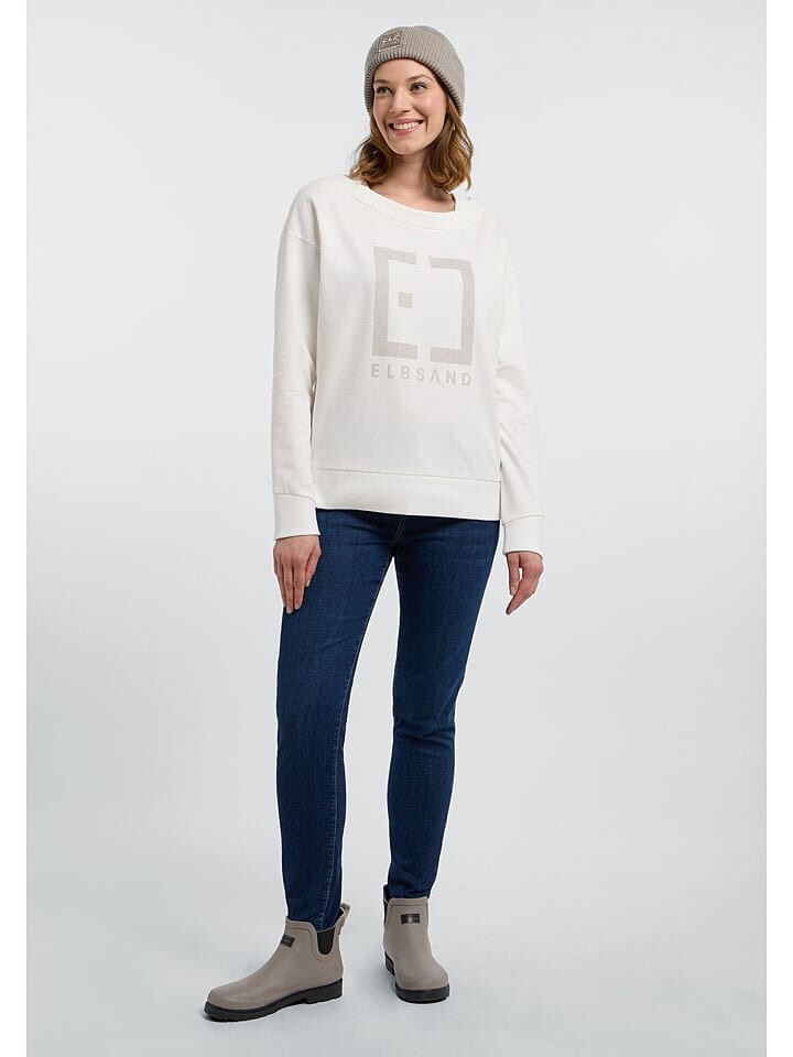 

Толстовка ELBSAND Sweatshirt Fiinu, белый