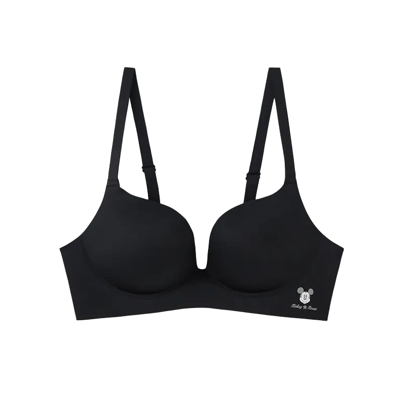 

Бюстгальтер и трусы подарочный набор для женщин Disney, черный