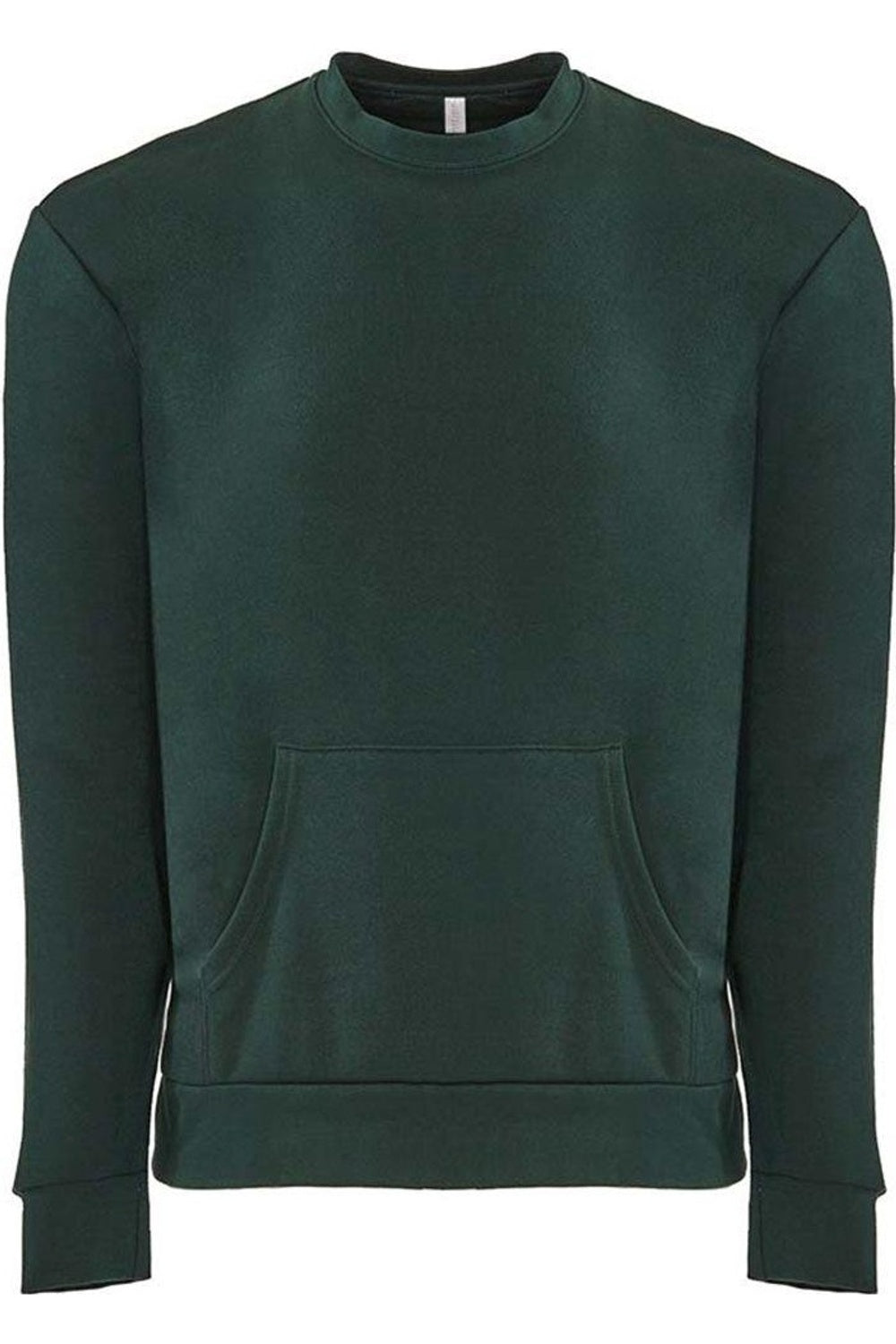 

Толстовка унисекс Santa Cruz с круглым вырезом и карманом Next Level, цвет forest green