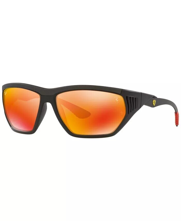 

Scuderia Ferrari Collection 63 солнцезащитные очки унисекс Ray-Ban, черный