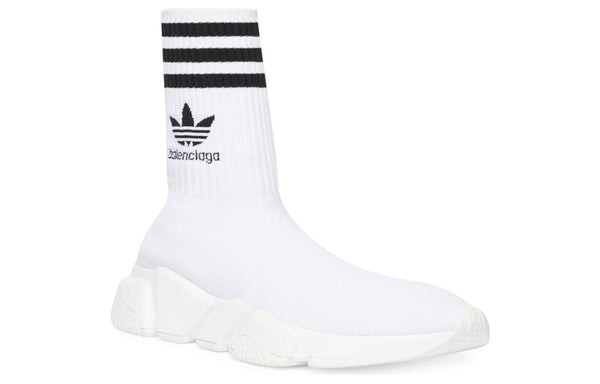 Кроссовки x adidas originals speed 1.0 sneakers 'white' Balenciaga, белый — фото 2