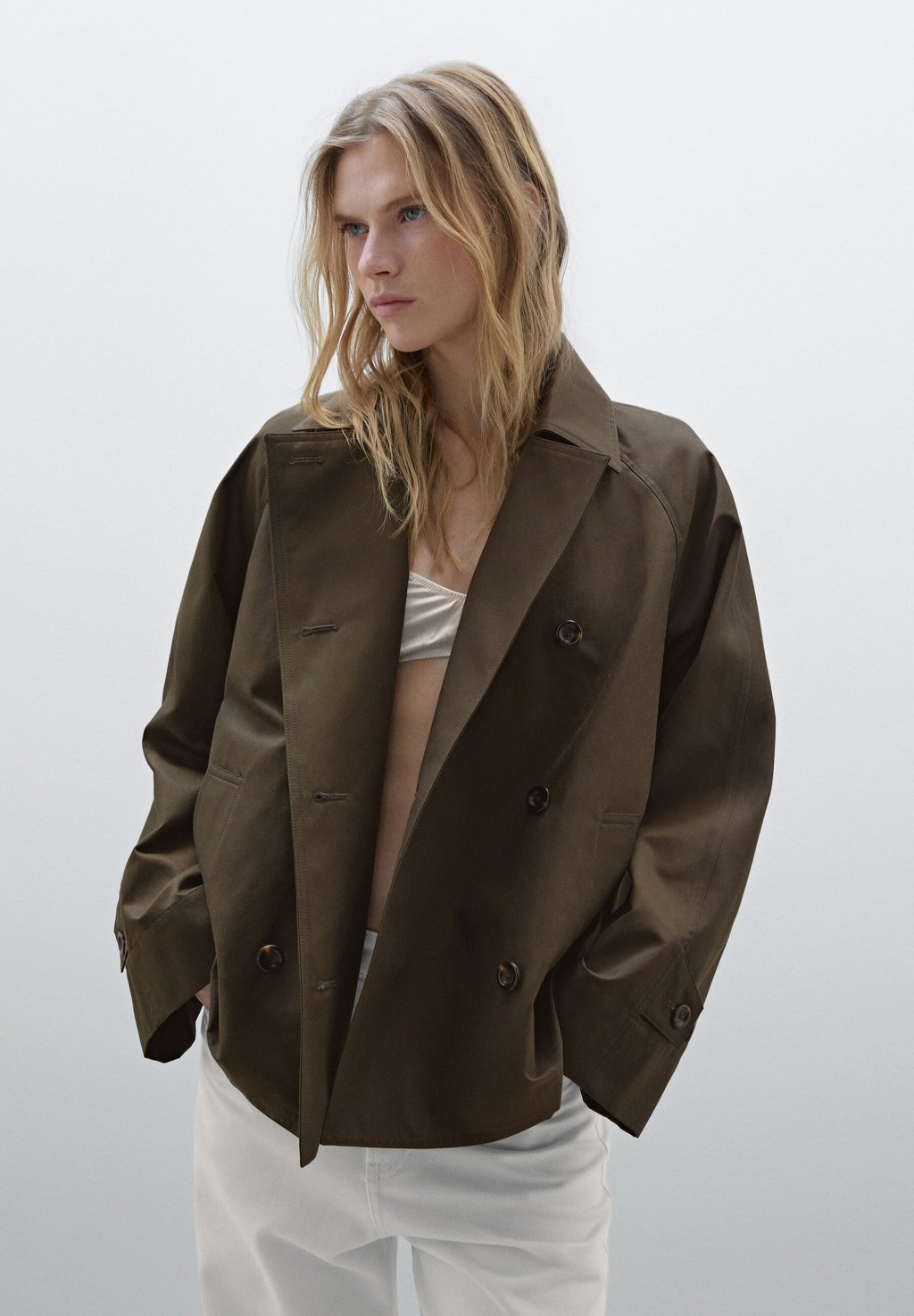 

Летняя куртка Massimo Dutti, темно-коричневый