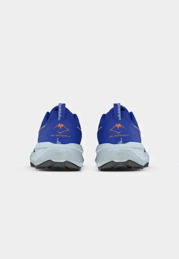 Кроссовки для трейлраннинга gel sonoma 8 Asics, Cobaltburst/Apricotcrush — фото 4