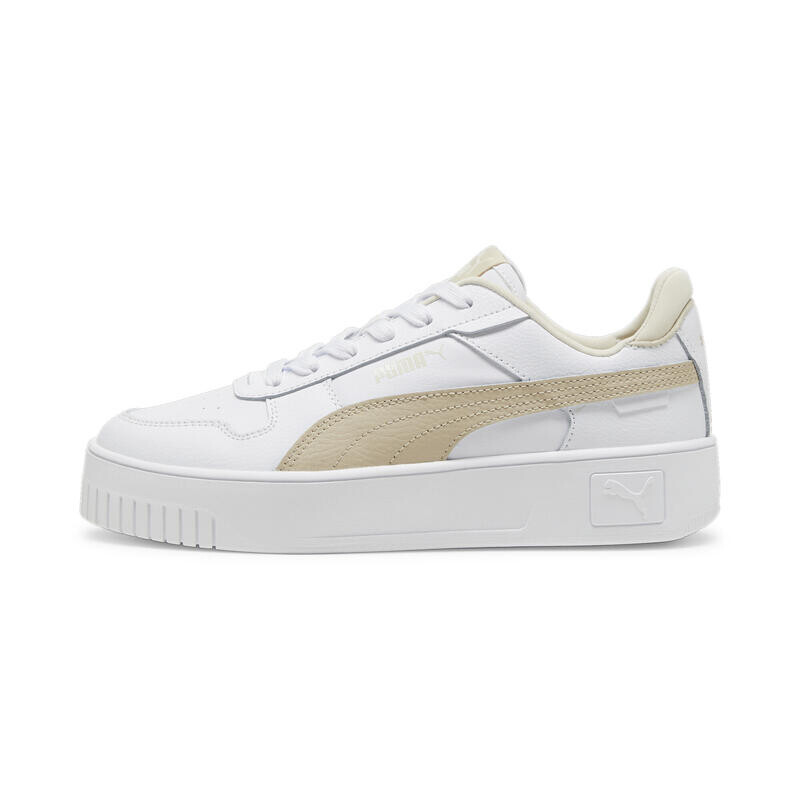 Женские кроссовки Carina Street PUMA White Putty Beige — фото 3