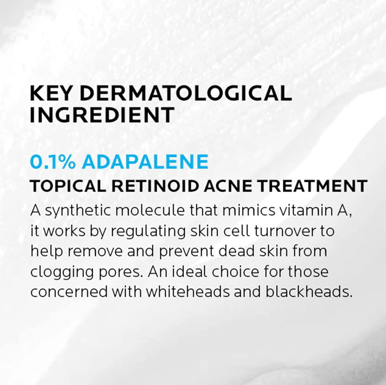 Крем для лица La Roche-Posay — Effaclar Adapalene Gel . % для лечения акне, ретиноидный , гель от черных и белых точек, 47.3 мл — фото 4