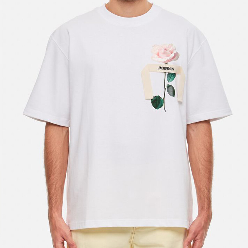 Футболка мужская белая Jacquemus, белый — фото 3