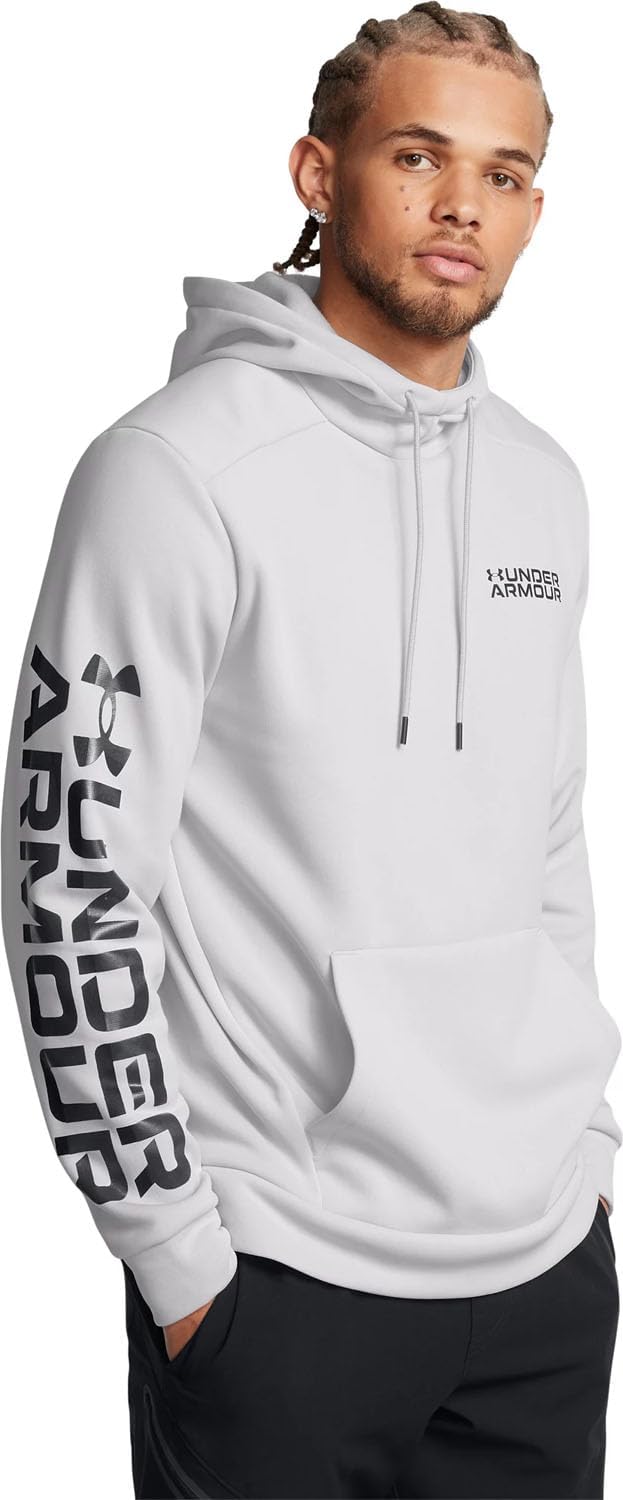 

Толстовка Under Armour Armour Fleece Graphic, (014) Halo Gray/Black