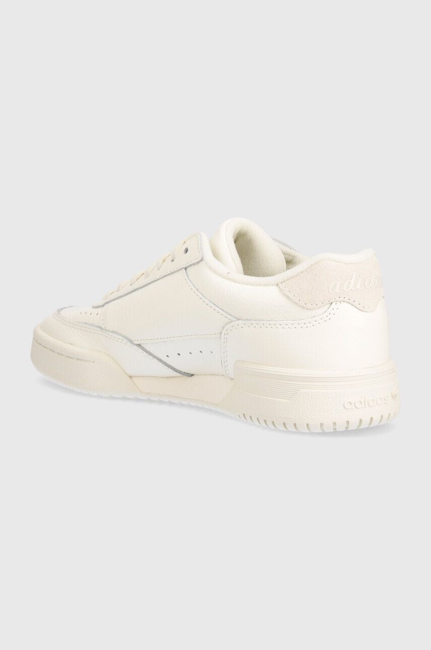 Кожаные кроссовки adidas Originals Court Super W, бежевый — фото 4