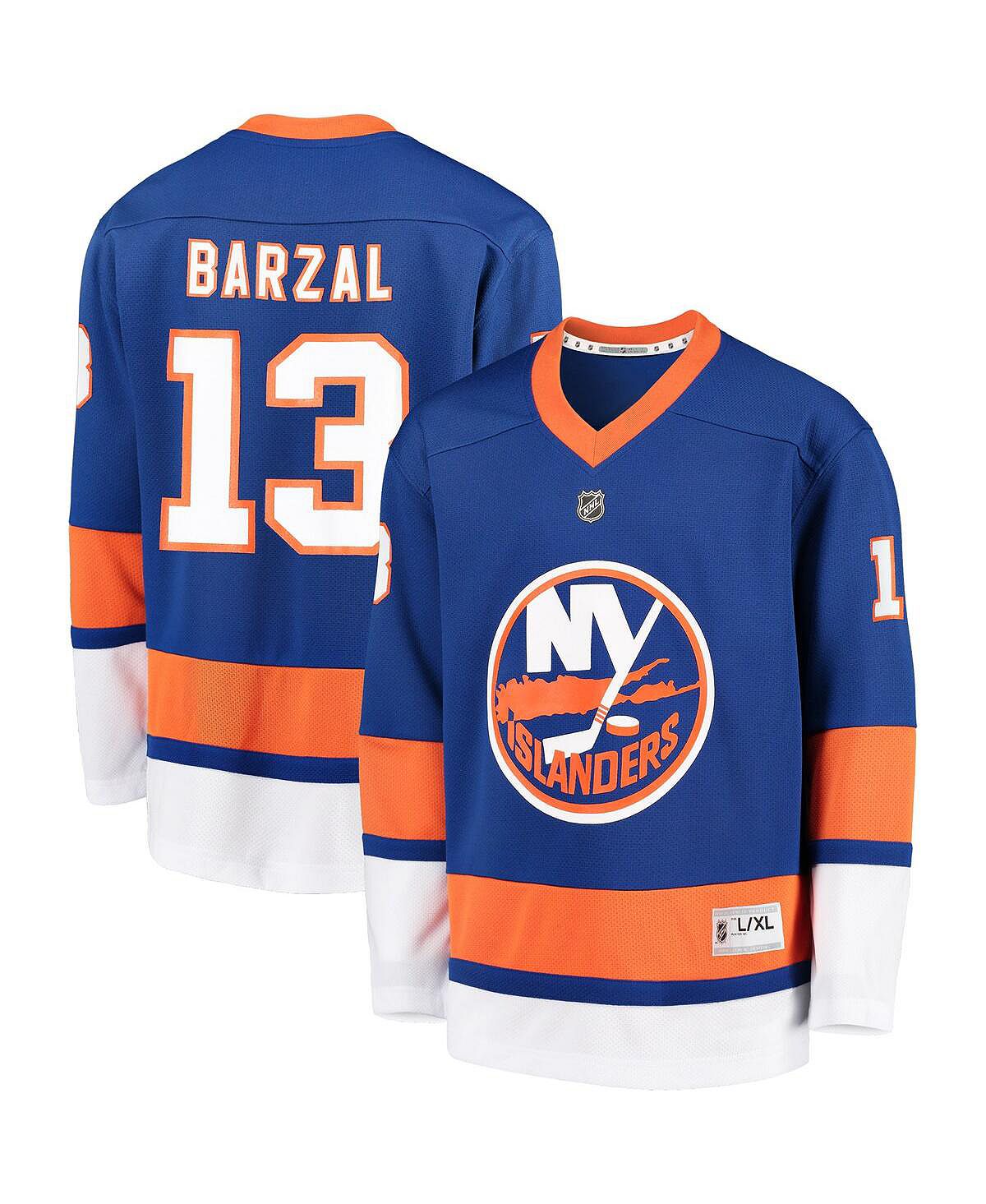 

Реплика домашнего игрока Big Boys Mathew Barzal Royal New York Islanders Outerstuff