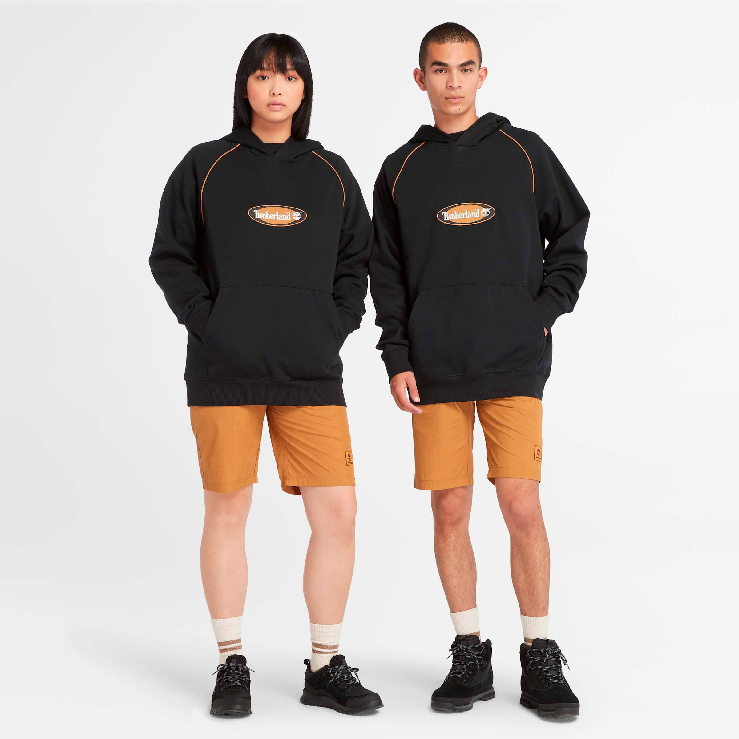 

Толстовка с овальным логотипом Timberland, черный