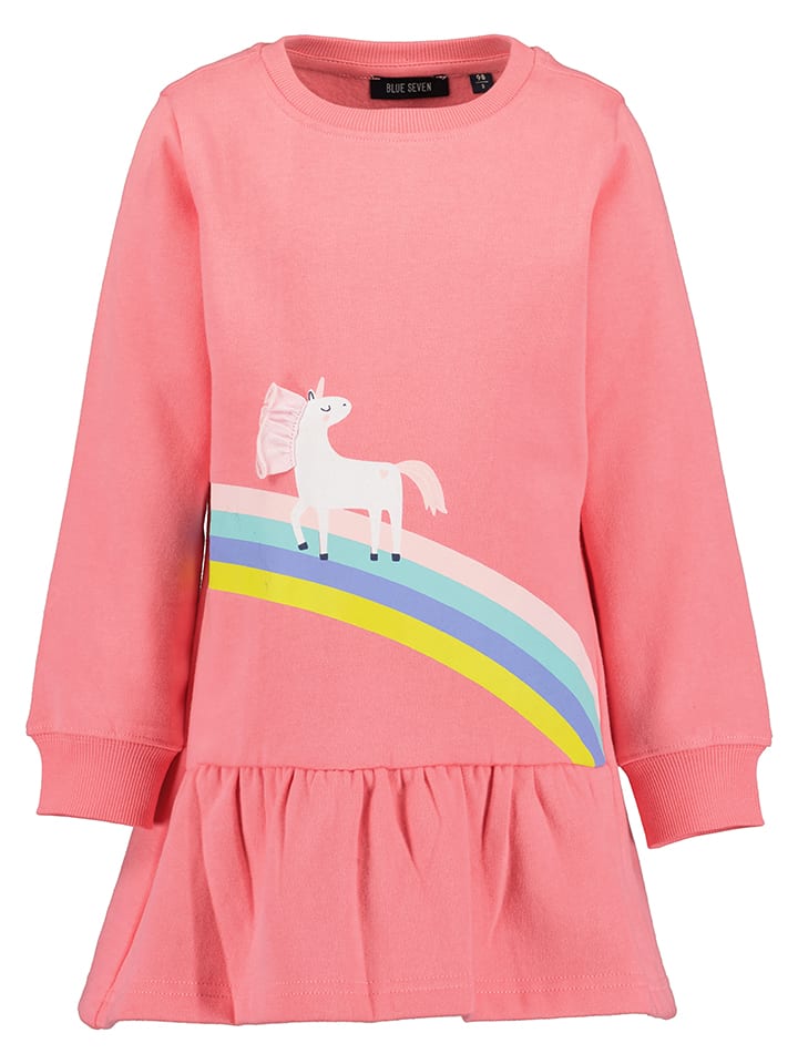 

Blue Seven Розовое платье-толстовка