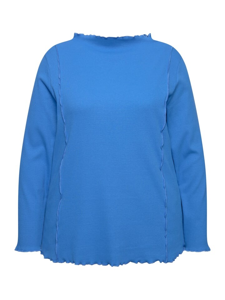 

Лонгслив Ulla Popken, цвет kornblumenblau
