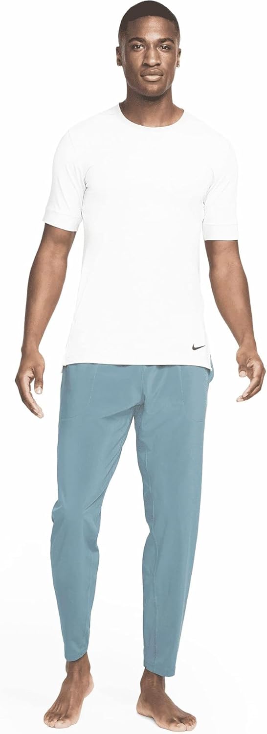 Мужские штаны для йоги Nike Dri-FIT Flex, светло-голубые, Light Blue — фото 2