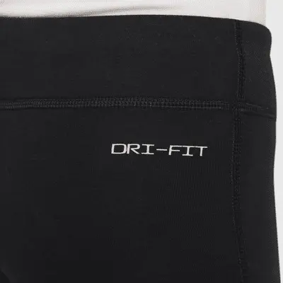 Леггинсы Nike Little Kids' Dri-FIT Flared Leggings, черный — фото 3