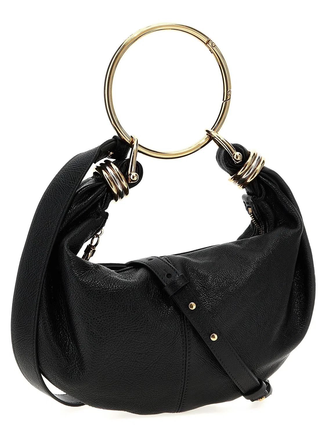 Сумка 'Bracelet Hobo piccola' CHLOÉ, черный — фото 2