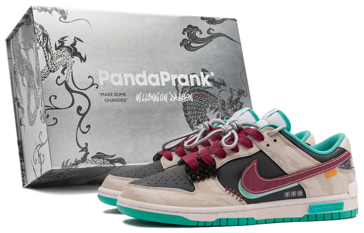 

Мужские кроссовки для скейтбординга Nike Dunk, Beige black red