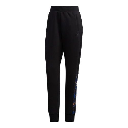 

Спортивные штаны (WMNS) adidas Mic Dk Printing Sports Pants Black, черный