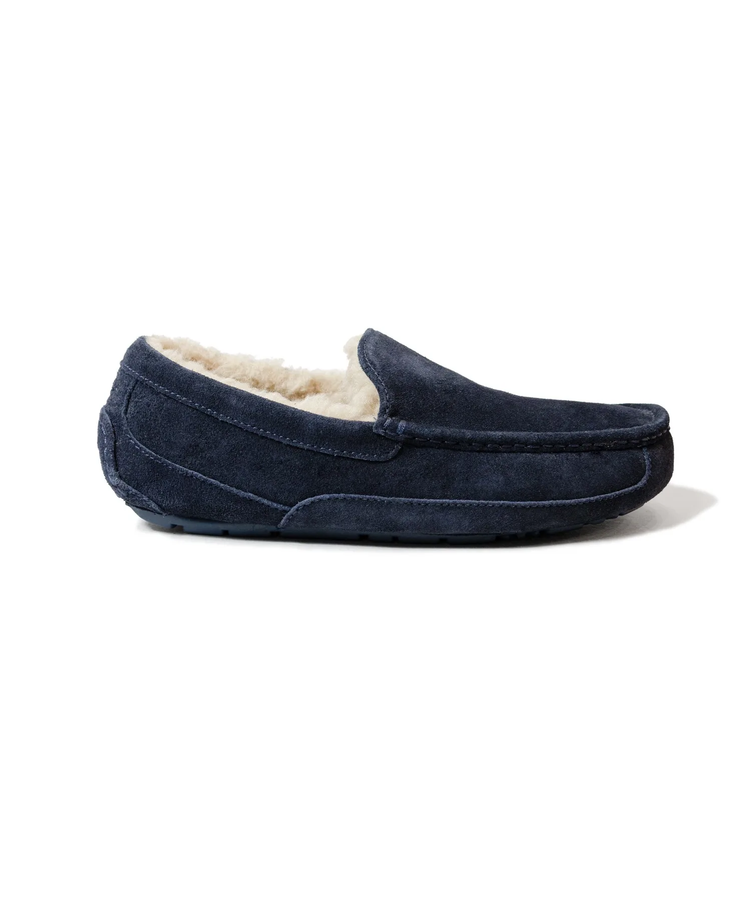 Мужские мокасины из замши UGG Ascott2 чёрные — фото 4