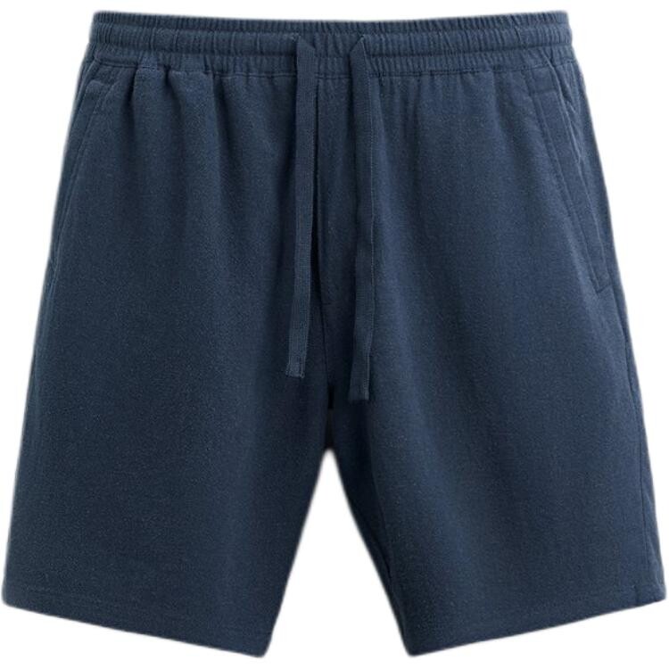 

Повседневные шорты мужские синие Zara, синий