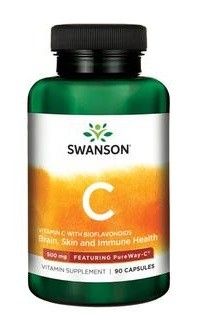 

Витамин С в капсулах Swanson Pureway-C 500 mg, 90 шт