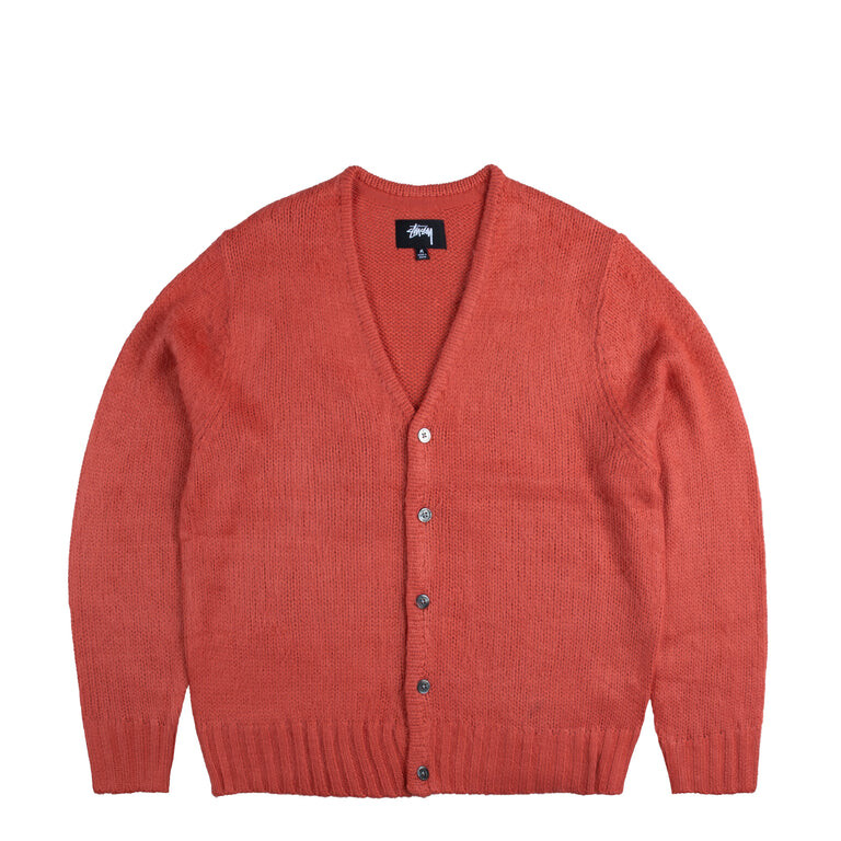 

Кардиган Brushed Cardigan Stussy, красный