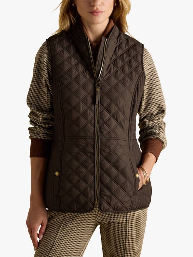 

Стеганый жилет Minx Joules, Brown