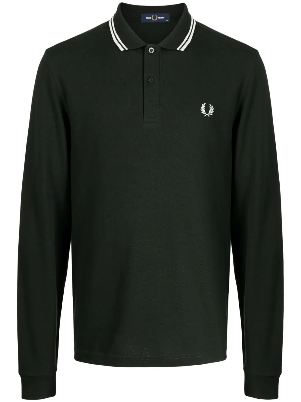 

Рубашка поло с длинными рукавами Fred Perry, зеленый