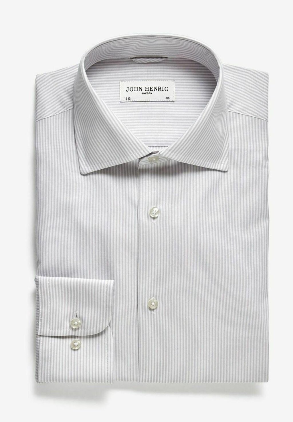

Официальная рубашка BUTTON UP John Henric, светло-серый