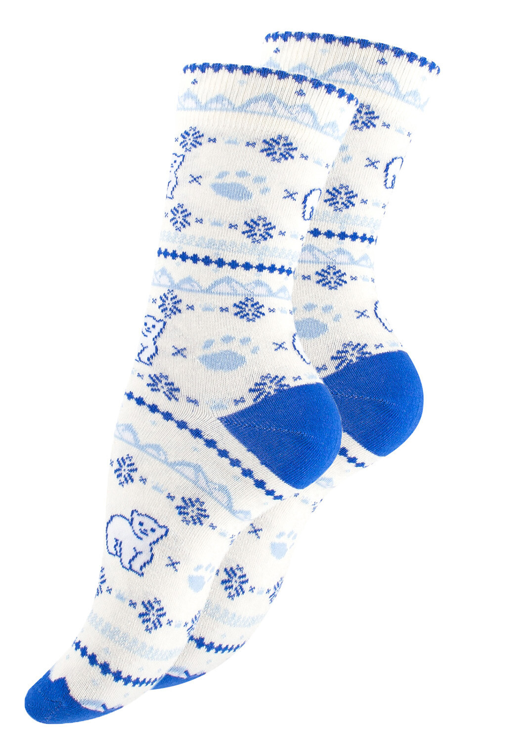 

Носки Vincent Creation Bunte Fun, цвет Eisbärweiss/blau