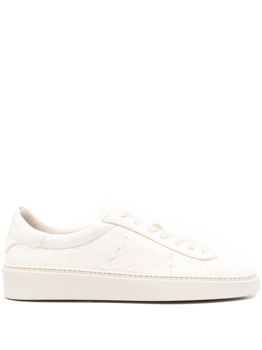 

Кожаные низкие кроссовки Eleventy, нейтральный