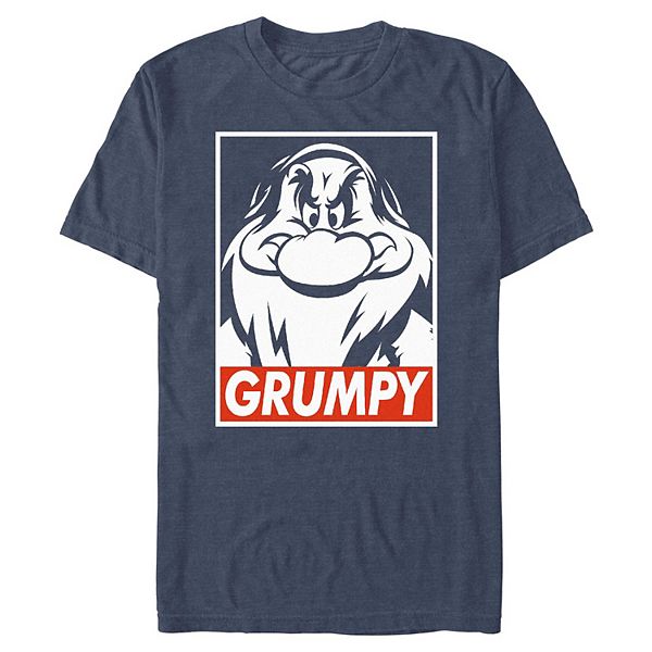 

Мужская футболка с принтом Grumpy Disney