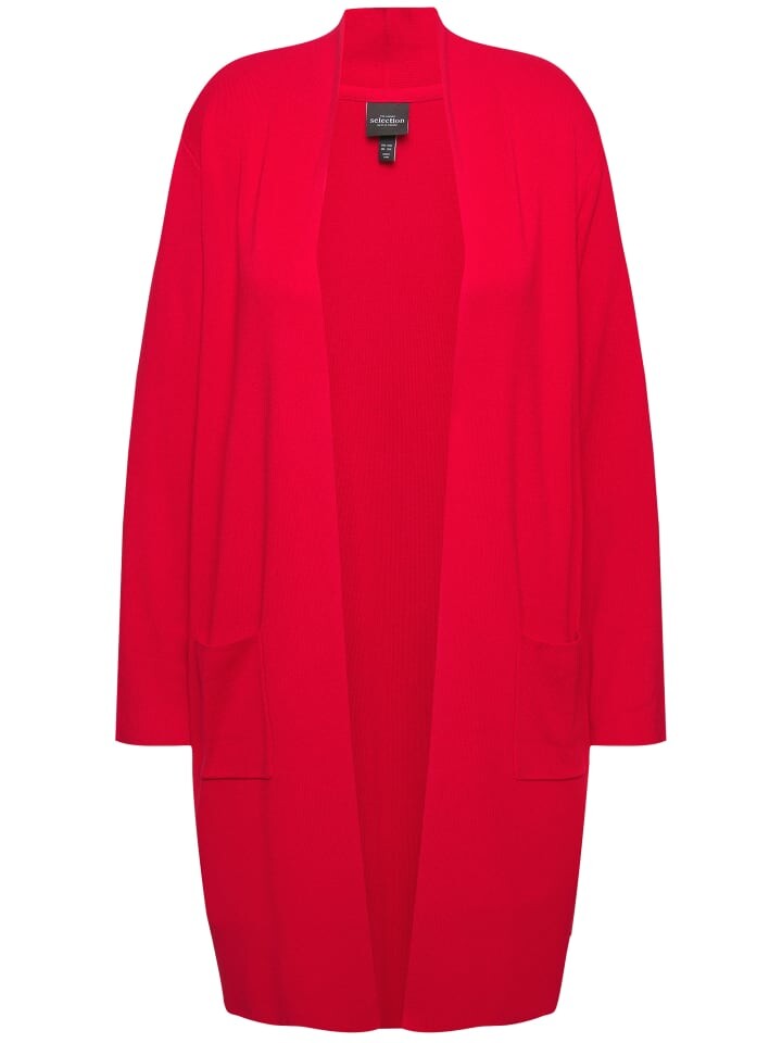 

Кардиган Ulla Popken Jacke, цвет salsa melange