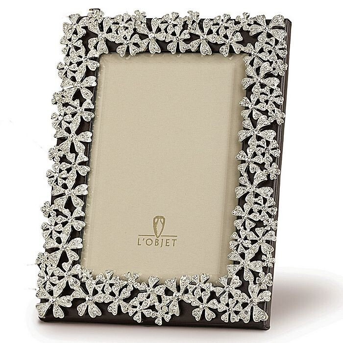 

Рамка L'Objet "Платиновая гирлянда", 5 x 7 дюймов, серебряный