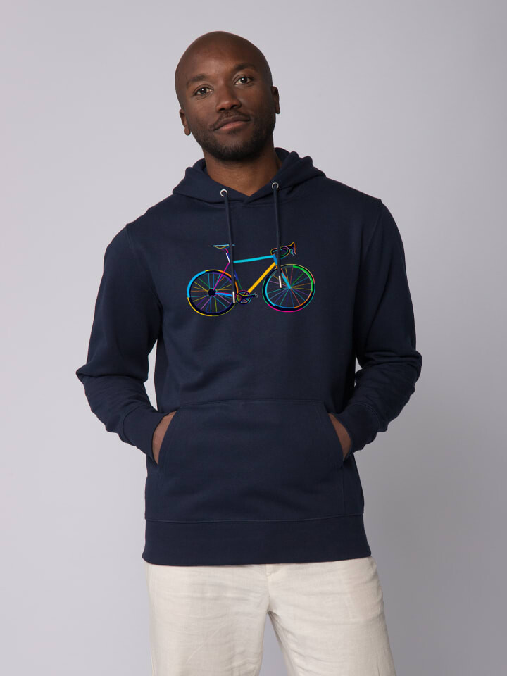 

Толстовка wat Apparel Sweatshirt Fahrrad by night, темно-синий