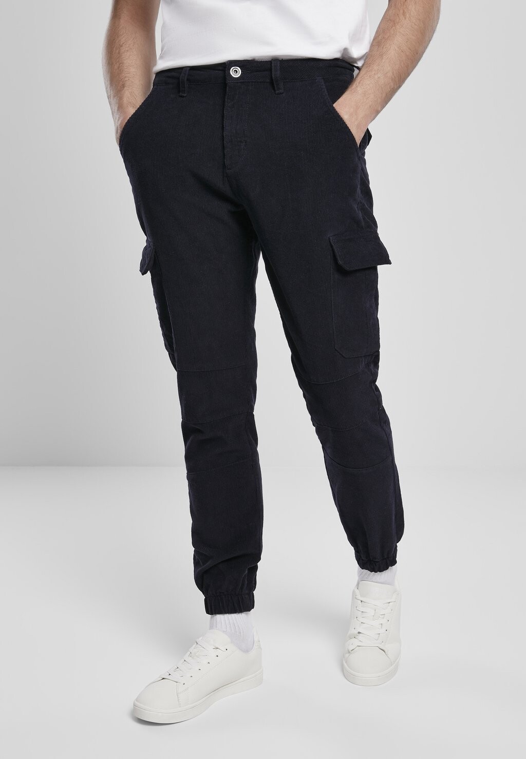 

Брюки карго CORDUROY CARGO JOGGING PANTS Urban Classics, синий