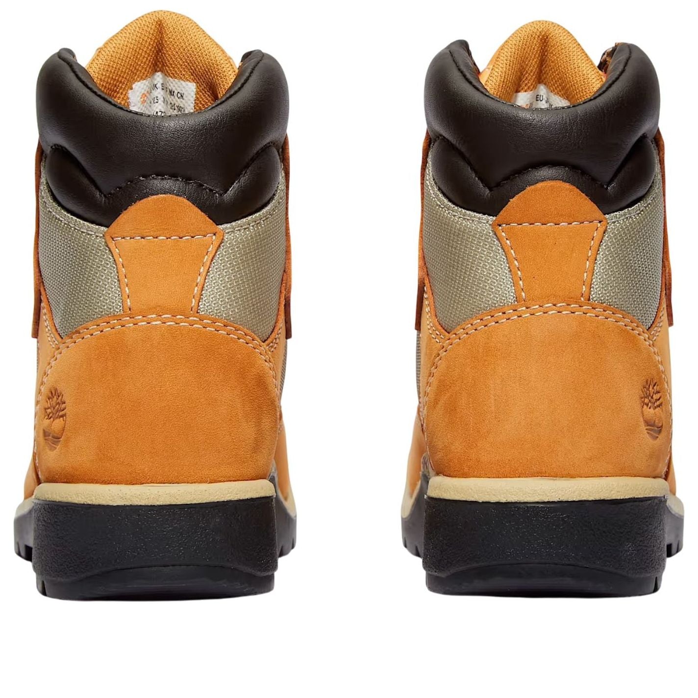 (GS) Ботинки Timberland Field Boot на шнуровке, цвет «Пшеничный» — фото 4