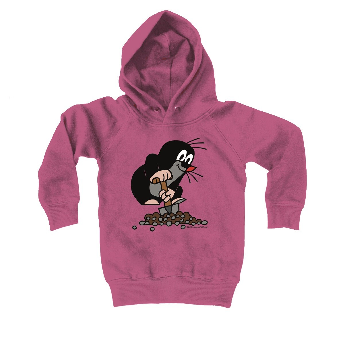 Толстовка Logoshirt Kapuzen Der kleine Maulwurf, розовый — фото 2