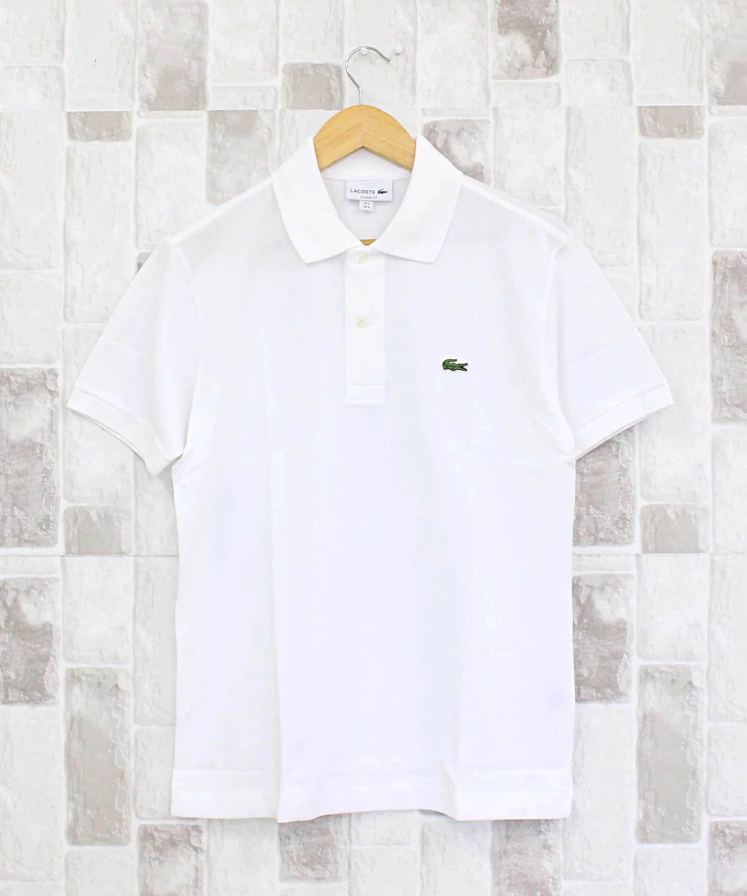 Рубашка-поло LACOSTE L.12.12 однотонная, хлопок