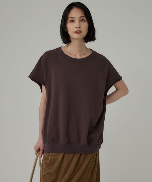 

Футболка-толстовка без рукавов BABYLONE, коричневый