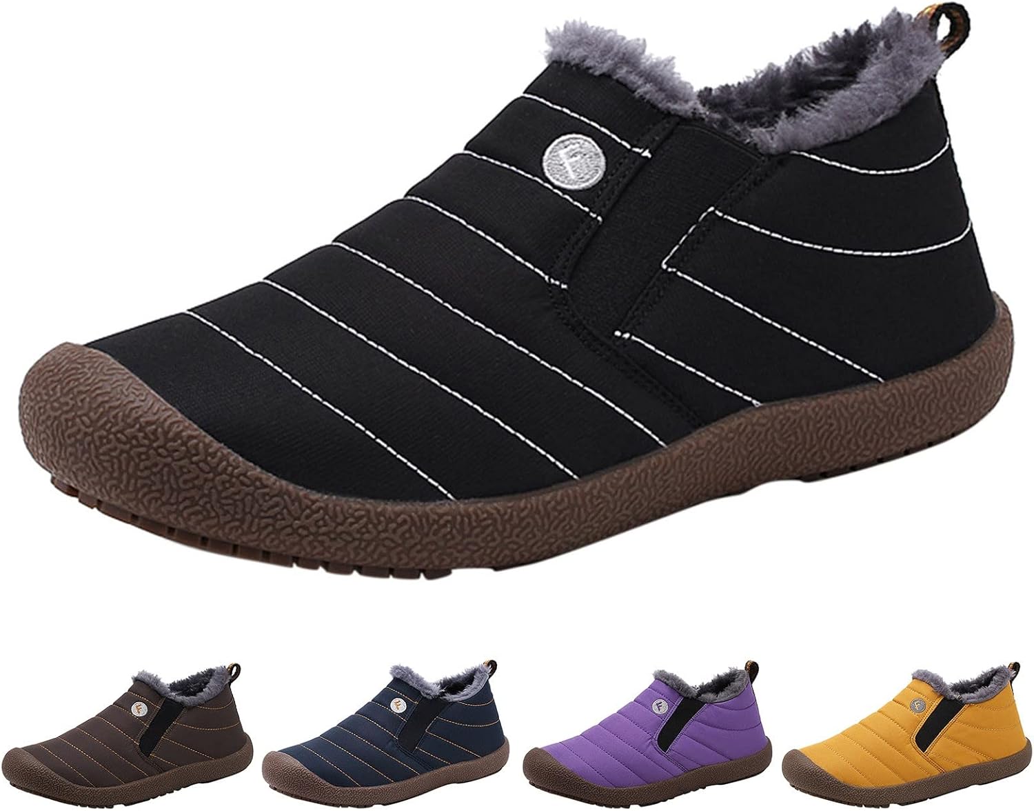 

Мужские сапоги Dsisskai Kaegreel, водонепроницаемые утепленные мехом снегоступы Kaegreel для мужчин, зимние легкие обувь на липучке с противоскользящей подошвой для мужчин и женщин, черный