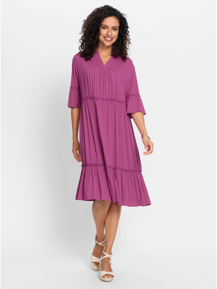 

WITT WEIDEN Многоярусное платье цвета вереска