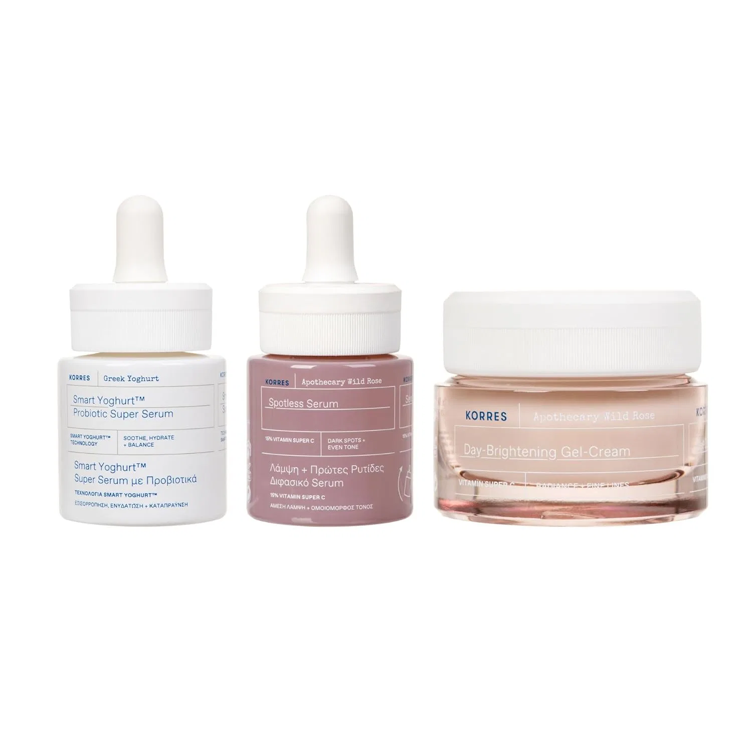Набор KORRES APOTHECARY Wild Rose Radiant Complexion - Expert Trio Korres — фото 3