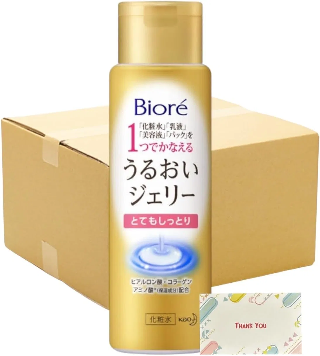 Гель для умывания Kunutonn — Biore Moisturizing Jelly All-in-One, 180 мл