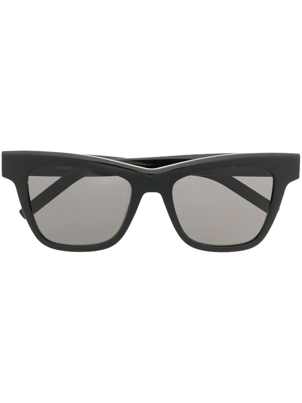 

Солнцезащитные очки в квадратной оправе с логотипом Saint Laurent Eyewear, черный