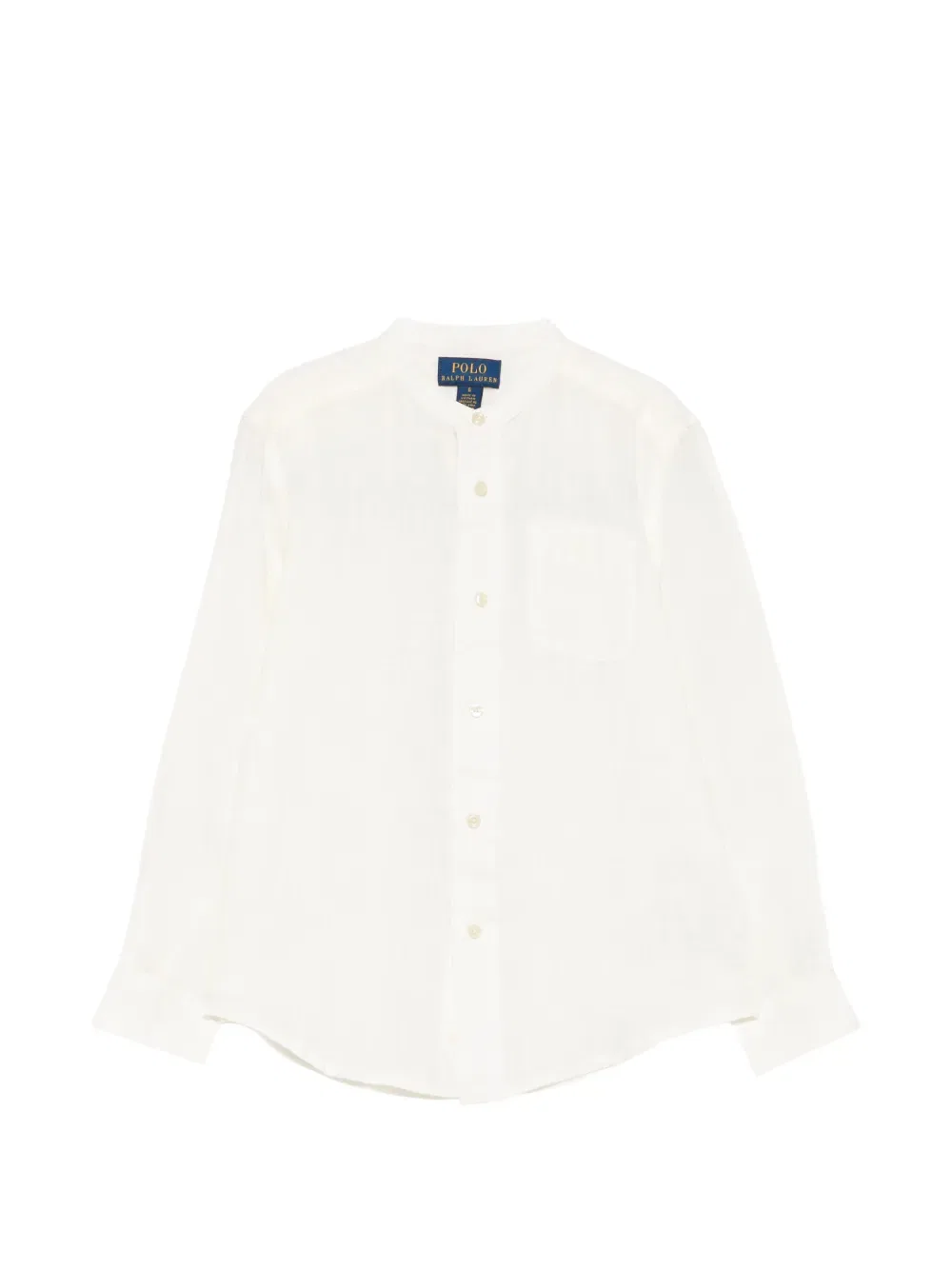 Рубашка с нагрудным карманом Polo Ralph Lauren Kids, белый