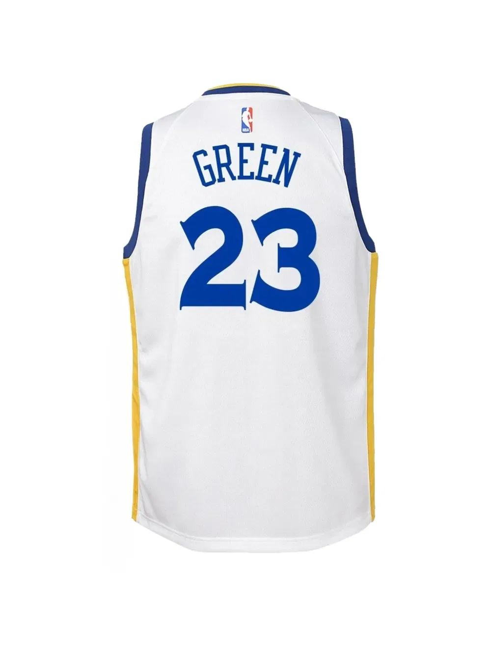 Жилет ассоциации Golden State Warriors Nike Kids, белый — фото 2