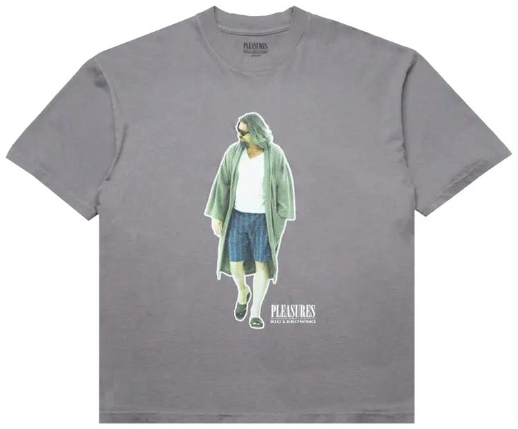 

Футболка Pleasures Dude T-Shirt 'Charcoal', серый