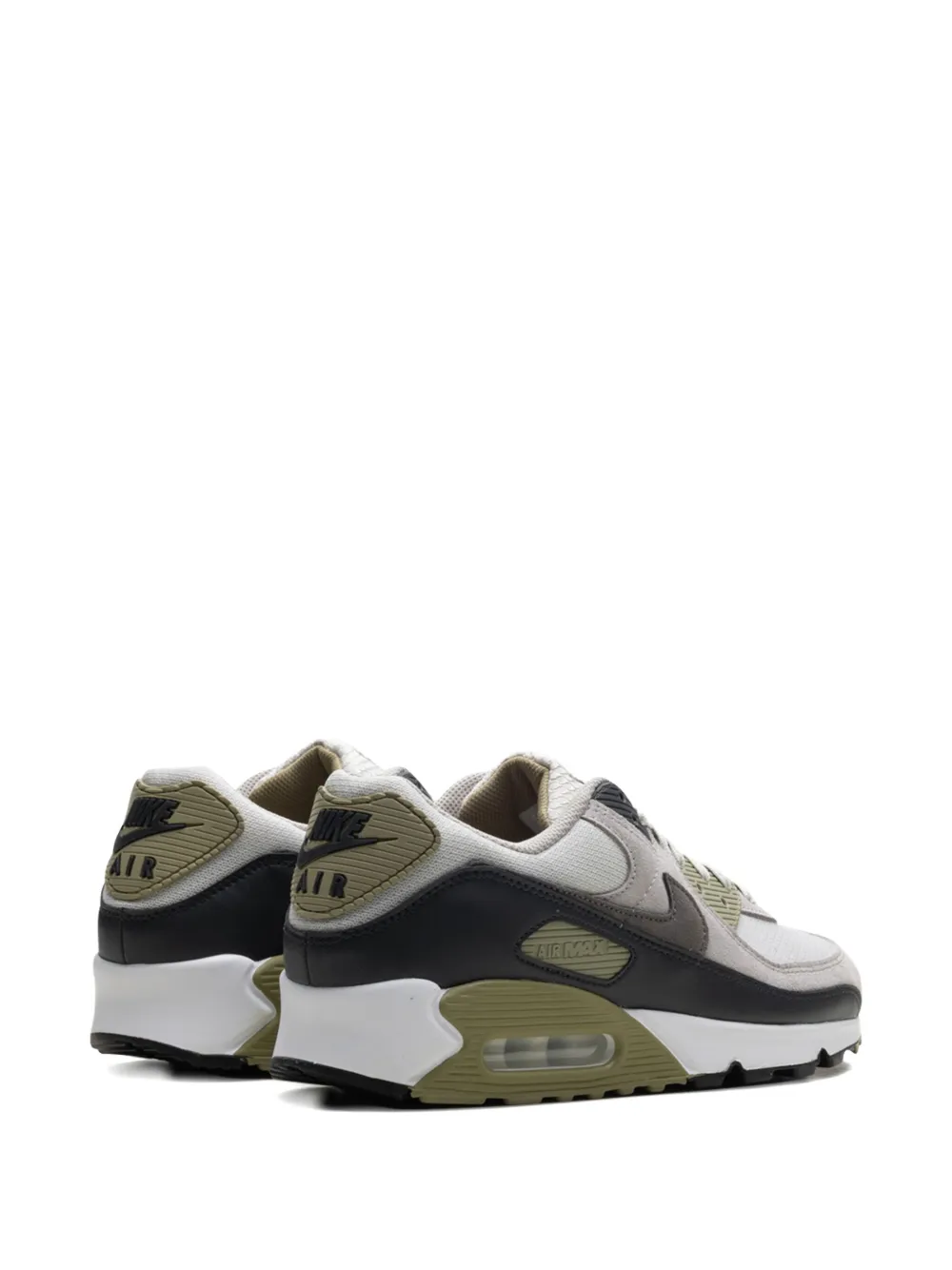Кроссовки Air Max 90 "Light Bone/Neutral Olive/College Grey/Cave Stone" Nike, белый — фото 3