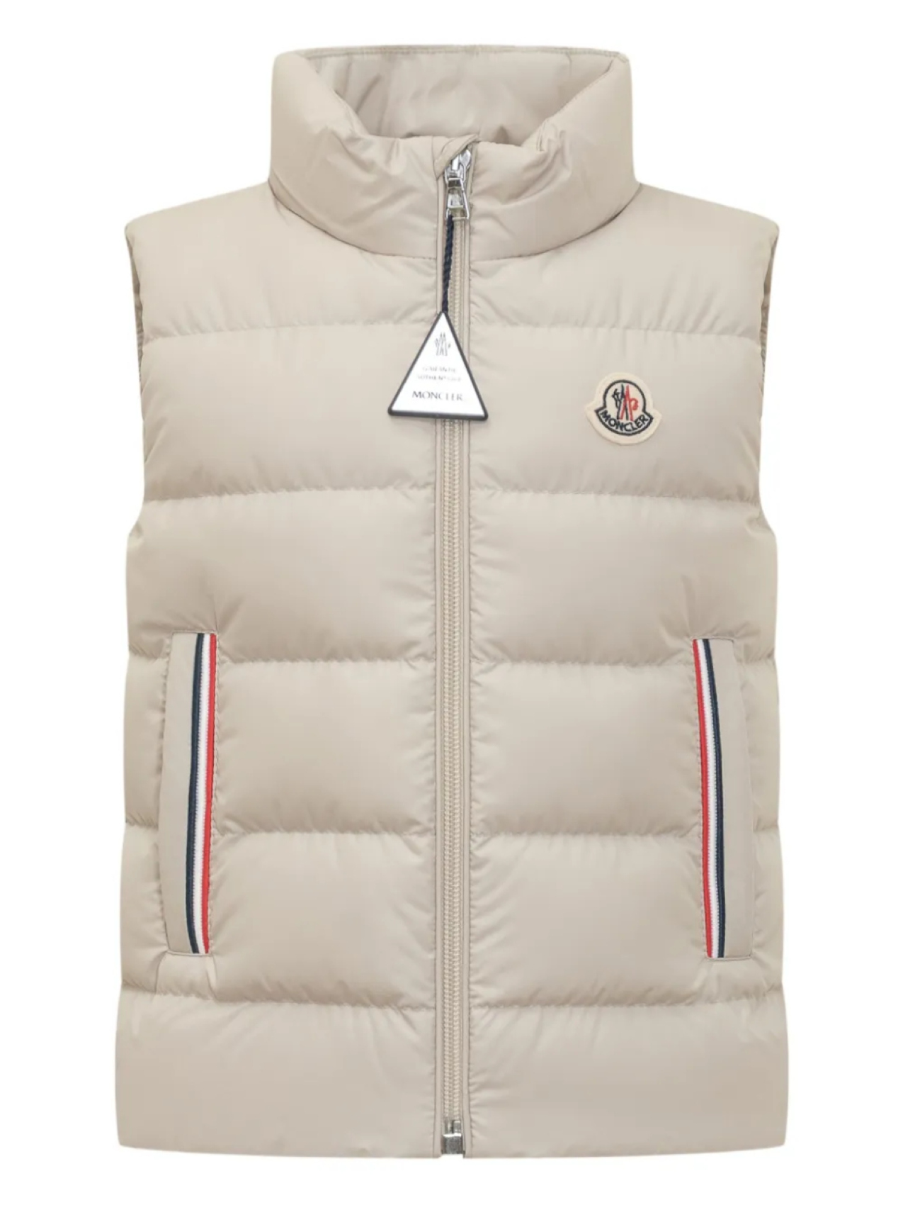

Стеганый жилет Moncler Enfant Buang, нейтральный