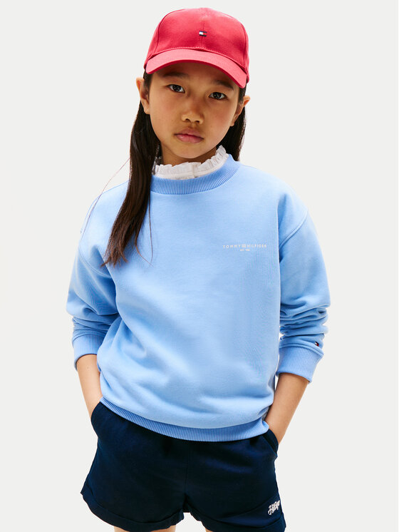 

Толстовка обычного кроя KS0KS00640 Tommy Hilfiger, голубой